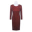 皮尔卡丹pierre cardin女装秋冬款 长袖中长款 连衣裙 P84DL03T0