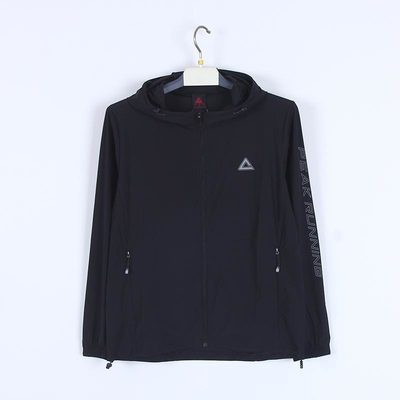 PEAK 2024 春夏 运动户外 运动服 户外风衣 F6242201黑色