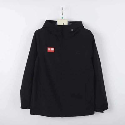 PEAK 2024 秋 运动户外 运动服 户外风衣 F2243117黑色