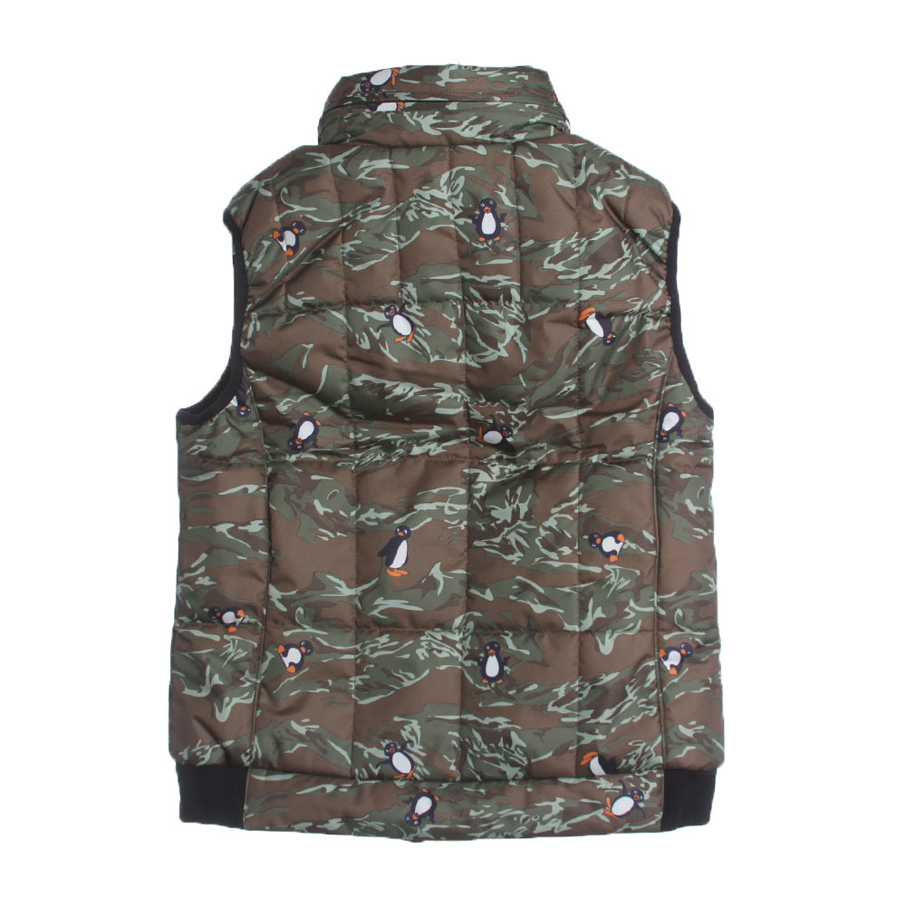 TOREAD kids女童印花<em>迷彩棉马甲</em>-上品折扣网