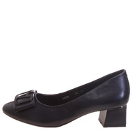 鳄鱼恤CROCODILE2021不分季节名鞋女鞋方跟单鞋98398