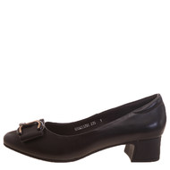 红蜻蜓REDDRAGONFLY2021秋冬名鞋女鞋方跟单鞋QYB211701