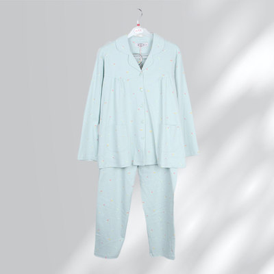 美标 2023 秋冬 内衣/睡衣/基础打底/袜子 睡衣/居家 睡衣/居家服套装 85146淡绿