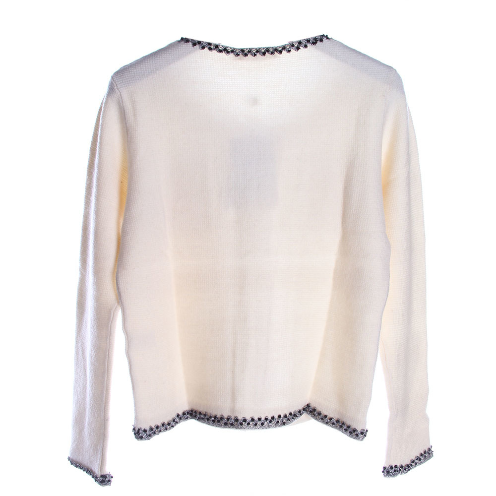 CLERTEM<em>女款</em>圆领<em>短款羊绒开衫</em>-上品折扣网