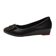 卓尔贝洛妮单鞋2018春夏坡跟单鞋78682