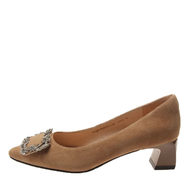 PT'SON百田森秋冬名鞋女鞋方跟单鞋PYQ81826DE1CQ9