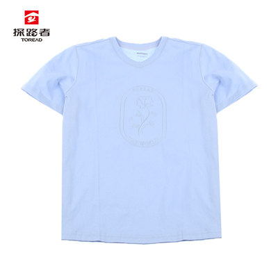 探路者  春夏 运动户外 运动服 运动T恤 TAJJAL82566玲草蓝