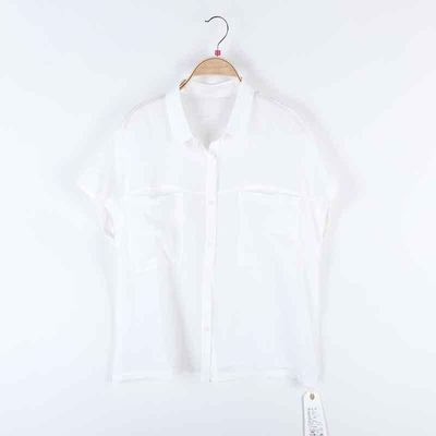 墨布语  夏 服装 女上装 女款衬衫 8A6769CT白色