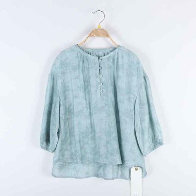 墨布语  夏 服装 女上装 女款衬衫 8A6719CT绿色