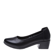 鳄鱼恤CROCODILE2019不分季节名鞋女鞋方跟单鞋E18202