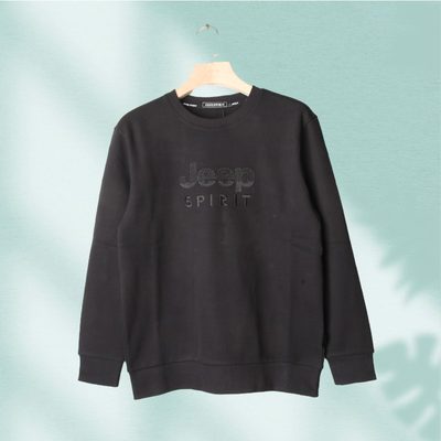 JEEP SPIRIT  秋冬 服装 男上装 男士卫衣 JM2DC2SS5281黑色