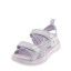 特步 2024 春夏 母婴儿童 童鞋 儿童凉鞋 676214504002淡紫色