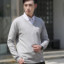 MDMR PURE CASH MERE 蒙丹米尔 男士秋冬加厚保暖宽松圆领v领休闲打底针织衫红色多色款 HY002
