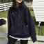 MISS LISA 2022 春夏 蓝色连帽卫衣宽松小众外套上衣 CQ1650