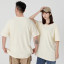 MDMR PURE CASH MERE 蒙丹米尔 2022夏季新款空调落肩男女同款T恤纯棉 XSKTS2201