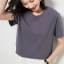 MDMR PURE CASH MERE 蒙丹米尔 夏季新款纯色圆领T恤纯棉 XS180G