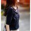 MISS LISA 2022 针织衫薄款上衣设计感小众遮肉毛衣 SY16416短袖