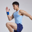 OMG潮牌 紧身健身背心男士运动速干衣服夏季拼接撞色训练跑步无袖 J-FMBX2316