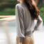 MISS LISA 2024 春夏薄款针织防晒开衫短款外套女装外搭罩衫长袖上衣 DY540077