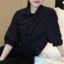 MISS LISA 通勤职业显瘦衬衫女早春新款小个子减龄衬衣 W26S0B0516