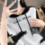 MDMR PURE CASH MERE 蒙丹米尔 冰丝水墨画连帽衫T恤 M2013