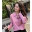 MISS LISA 2025弹力缎面衬衫上衣长袖衬衣女款衬衫 W26S0B0552