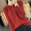 MDMR PURE CASH MERE 蒙丹米尔 2025 女士抽条带扣圆领加厚针织衫/毛衣 JR395