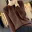 MDMR PURE CASH MERE 蒙丹米尔 2025 女士抽条带扣圆领加厚针织衫/毛衣 JR395