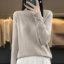 MDMR PURE CASH MERE 蒙丹米尔 2025 带钻加厚半高长袖女款针织衫/毛衣 JR530