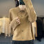 MDMR PURE CASH MERE 蒙丹米尔 2025 西装外套加厚带扣针织女款外套 JR355