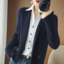 MDMR PURE CASH MERE 蒙丹米尔 2025 带扣加厚翻领女款外套 JR306
