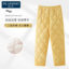 【立减20元】帕兰朵女士三层夹棉加绒加厚法兰绒柔软亲肤睡裤棉裤 睡裤/居家裤 LMQL81