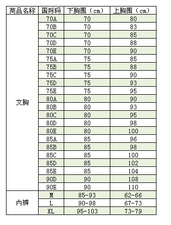 黛安芬内衣_黛安芬内衣尺寸表