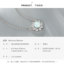 瑪汀薇思Martine Wester 镀白金雪蛋白色梦露项链 LTD-254NWO