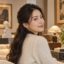 Martine Wester镀黑镍珍珠的眼泪钻饰耳钉 MW16-005BB