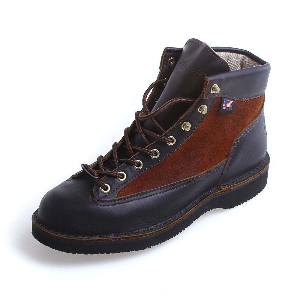 danner男款系带平底登山鞋