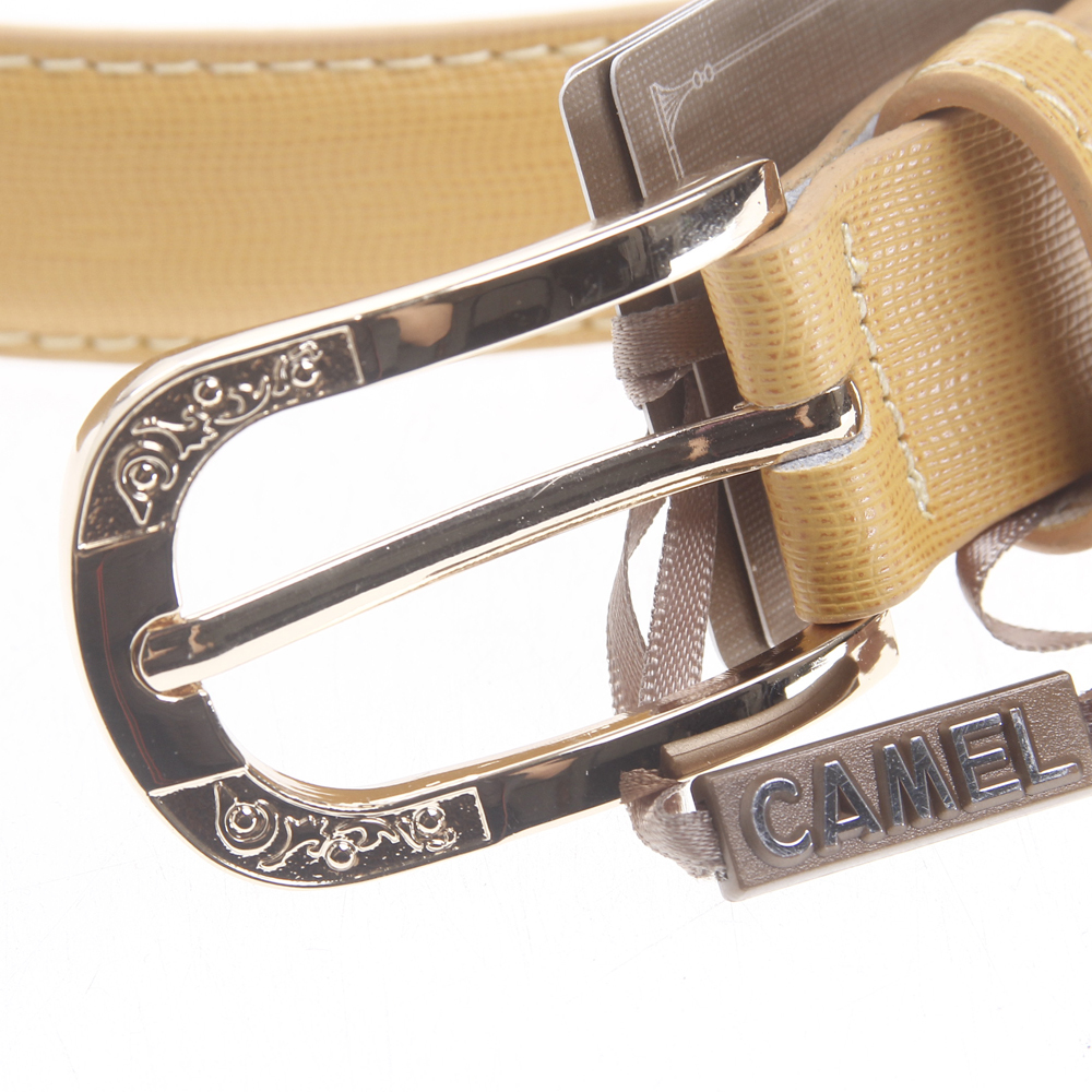 camel女款针扣腰带