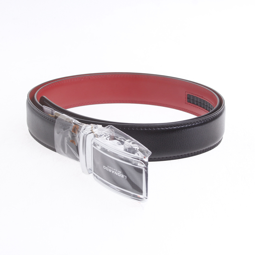 leonardo利奥纳多男款时尚经典滑扣腰带