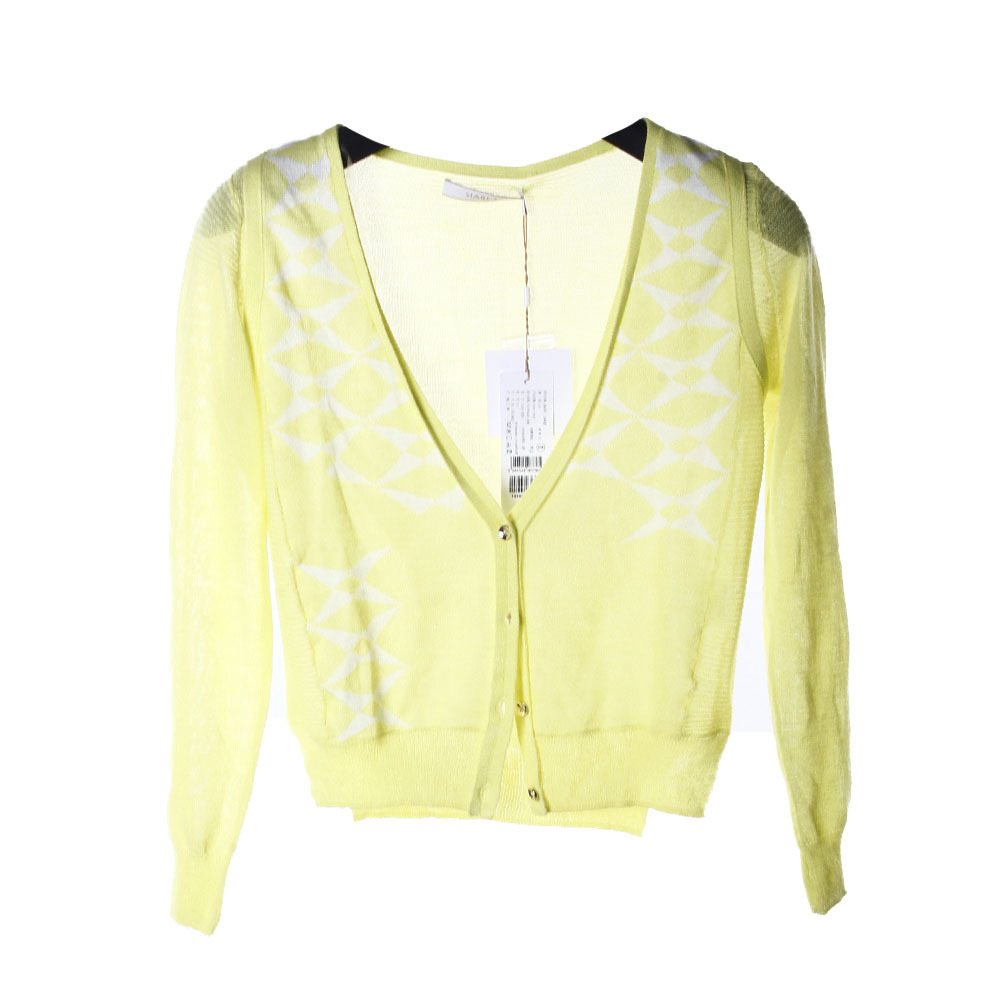 雪儿siares丛林花影针织工艺衫