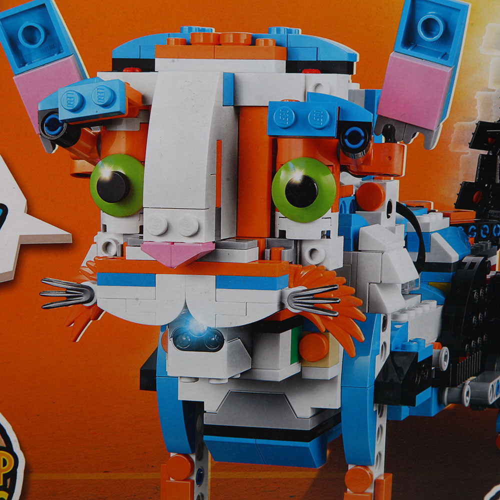 乐高/lego儿童boost系列5合1智能机器人拼插积木模型玩具17101