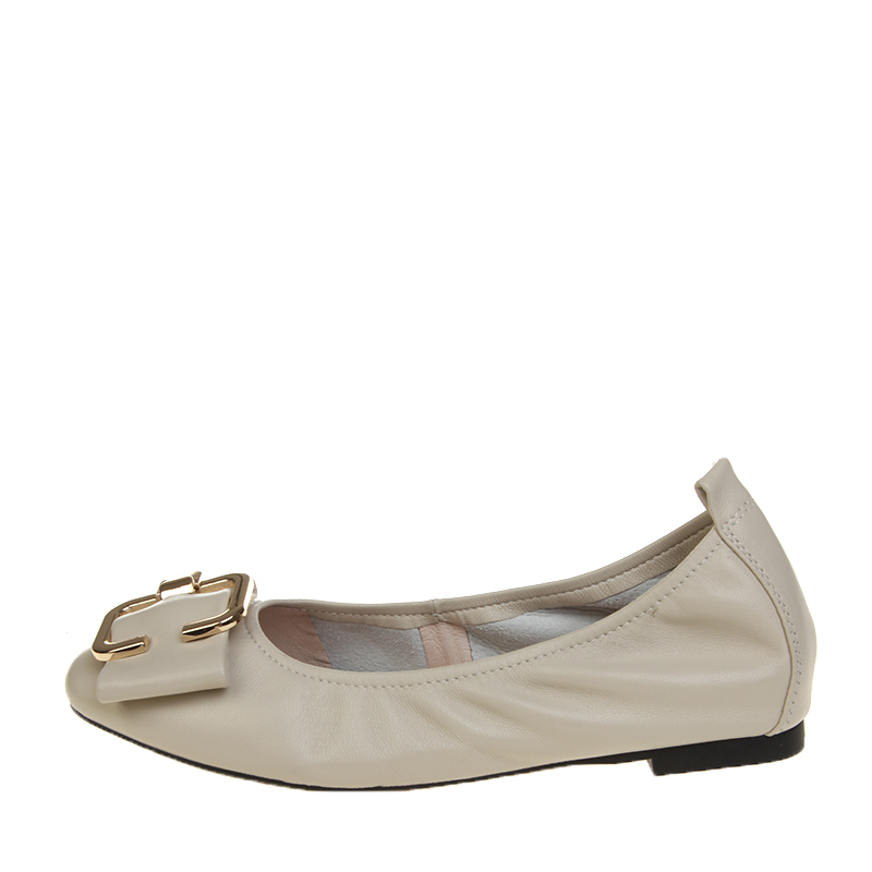 百思图 2019 春夏 名鞋 女鞋 平底单鞋 rglca901dd3aq9