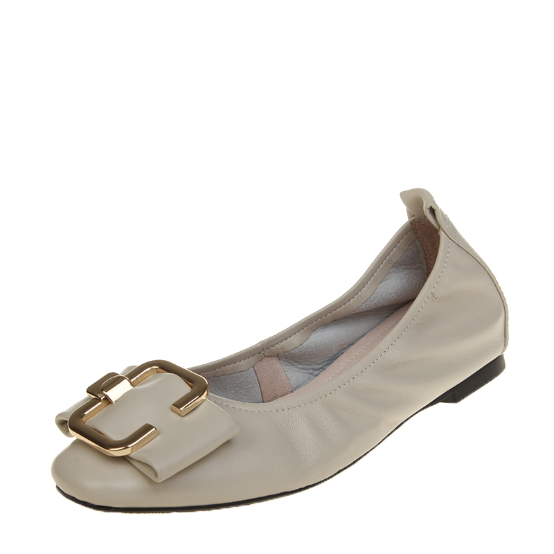 百思图 2019 春夏 名鞋 女鞋 平底单鞋 rglca901dd3aq9