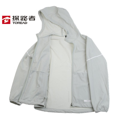 探路者 2023 春夏 运动户外 运动服 运动外套 taeeal82526微光绿