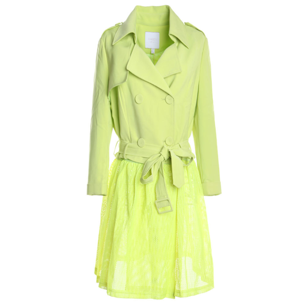 雪儿siares欢乐丛林靓色风衣