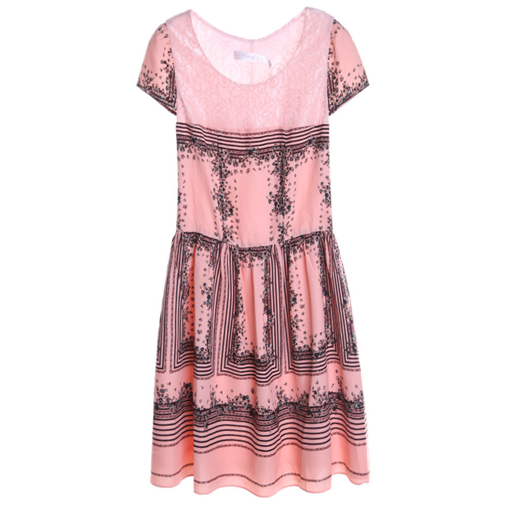 雪儿siares女款复古风连衣裙