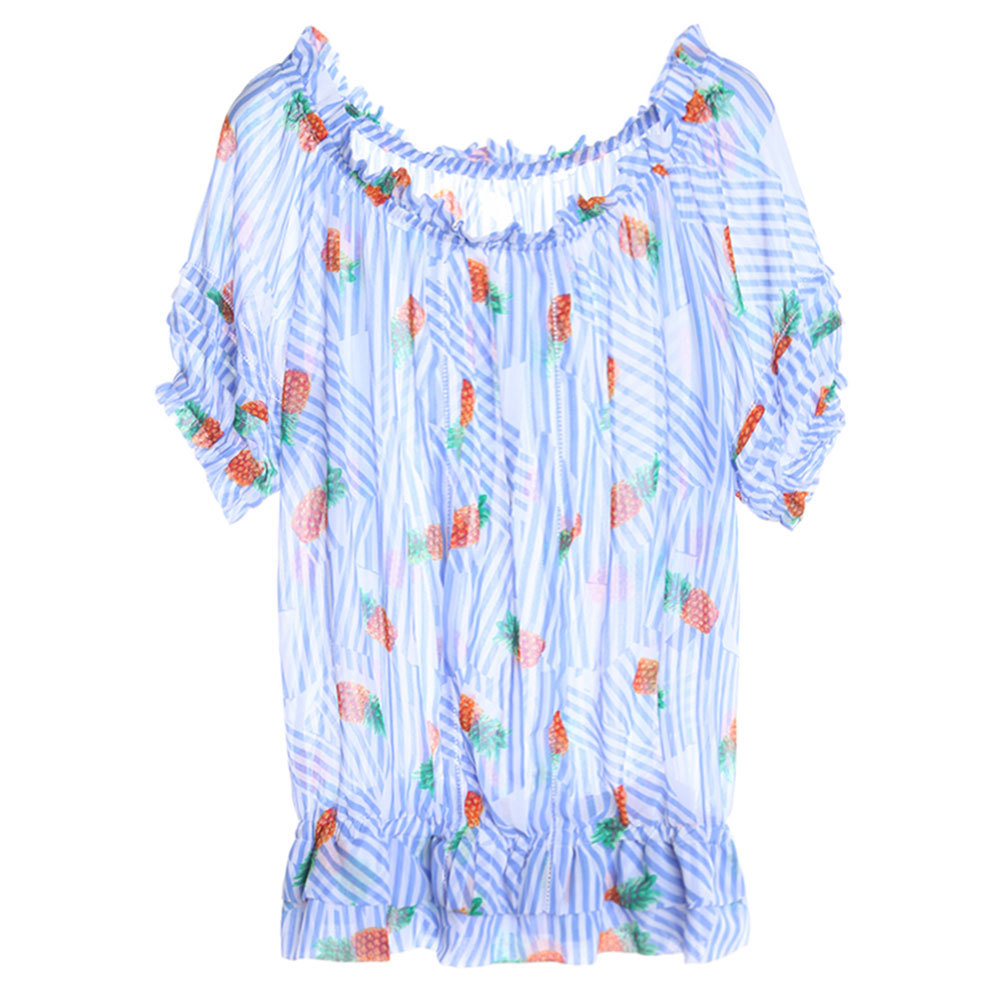 雪儿siares女款彩色变奏舒适衬衫