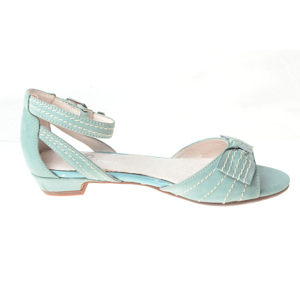 米莲诺女式简约舒适平底凉鞋