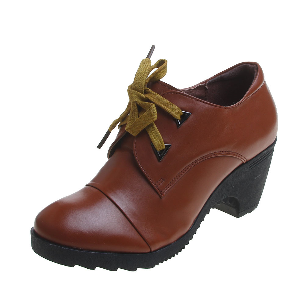 千佰莉qianbaili 鞋 秋冬 方跟单鞋 20d465