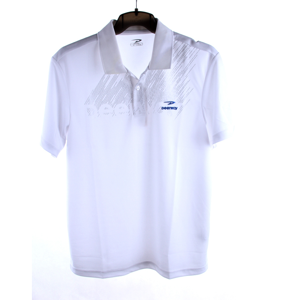 德尔惠deerhui 男款翻领短袖t恤