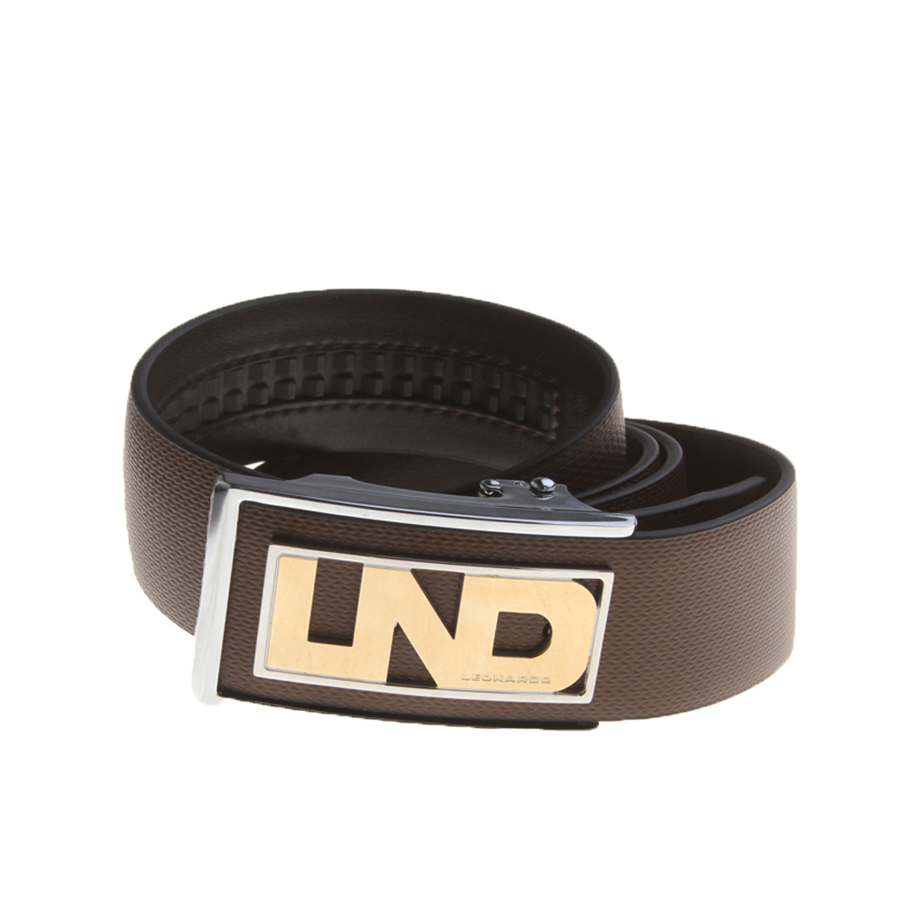 leonardo利奥纳多时尚经典滑扣腰带